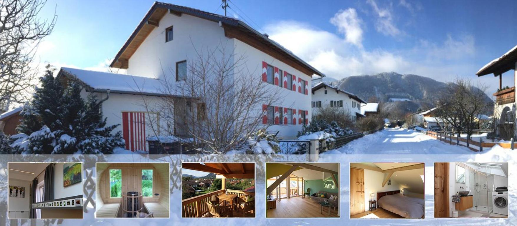 Ferienwohnung Villa Sorglos Suite | Chiemgau Karte Grassau  Exteriör bild